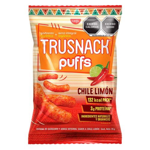 Puffs Trusnack Chile Y Limón 35g