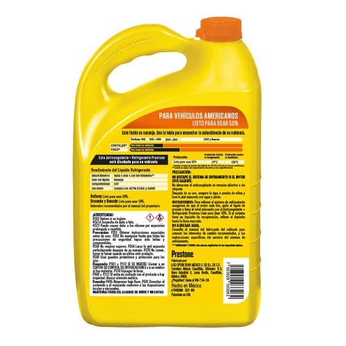 Anticongelante Prestone Amer 3.78L