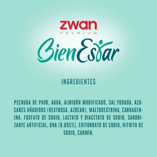Pechuga Pavo Bienestar Zwan 150g