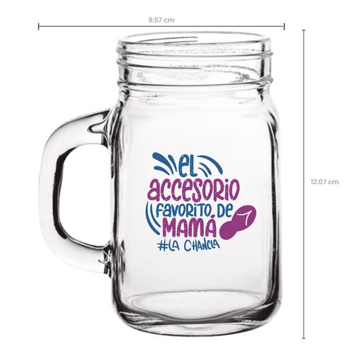 Tarro Jar Glassia 487 ml Accesorio