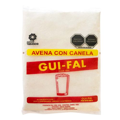 Avena Gui-Fal Canela 400g