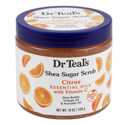Exfoliante Dr. Teals Naranja Tarro 538g