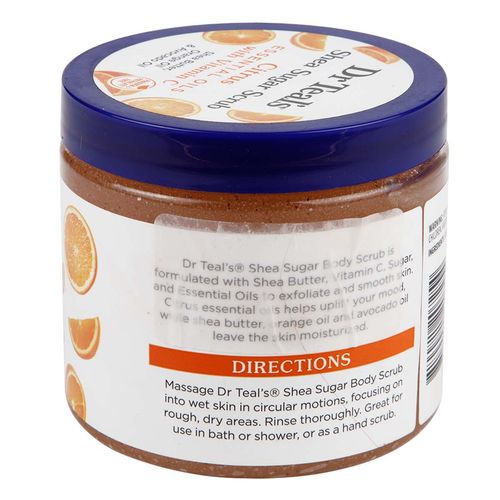 Exfoliante Dr. Teals Naranja Tarro 538g