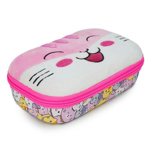 Lapicera Zipit Fur Top Gato Rosa