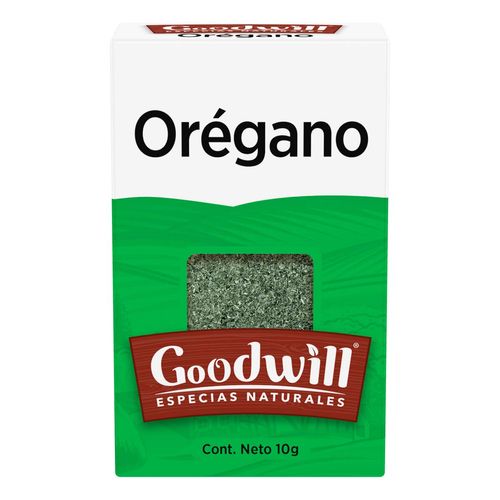Especias Goodwill Orégano 10g