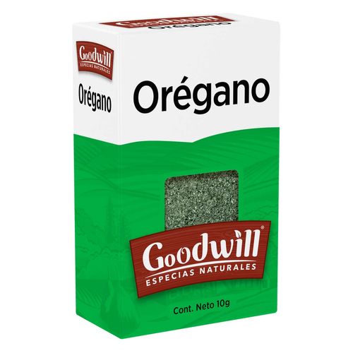 Especias Goodwill Orégano 10g