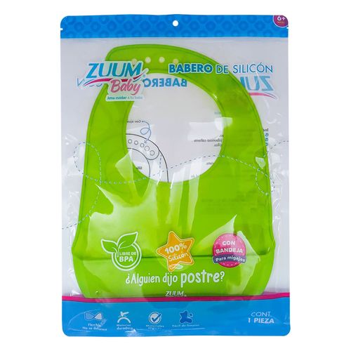 Babero Zuum Baby Silicon