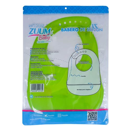 Babero Zuum Baby Silicon