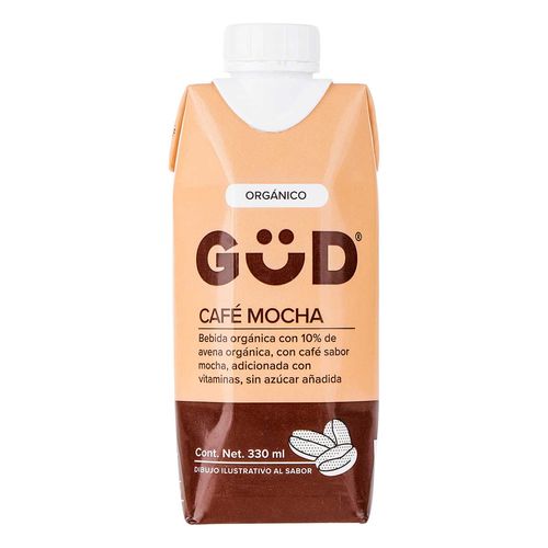 Bebida Gud Orgánico Café Mocha 330ml