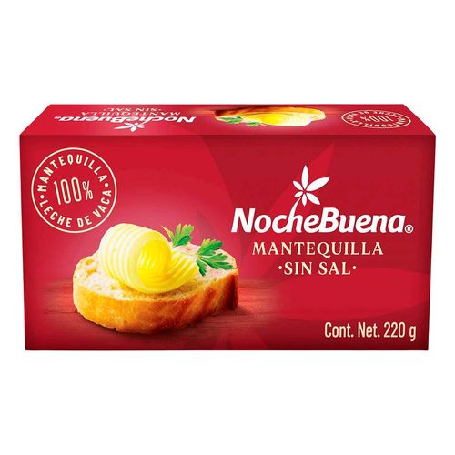 Mantequilla Sin Sal Noche Buena 220g