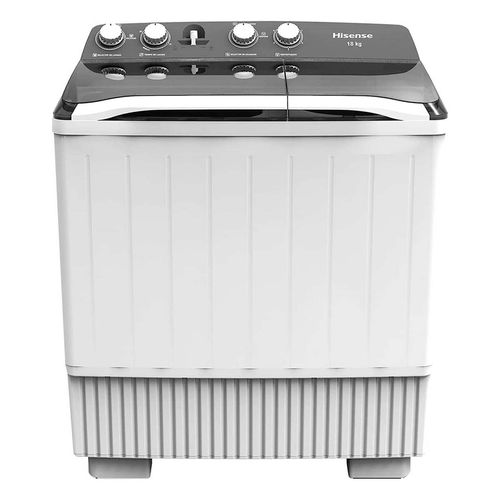 Lavadora Semiautomática Hisense Doble Tina18kg  Wsa1803p