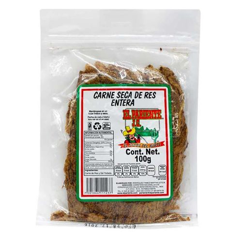 Carne Seca Entera El Pariente 100g