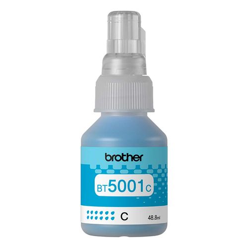 Botella de Tinta Brother para Multifuncional B5001C Cian