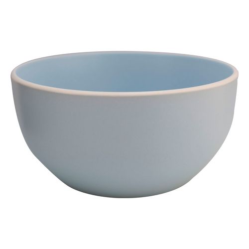 Tazón Nuvó 11 Cm Azul C/Borde Blanc Nav