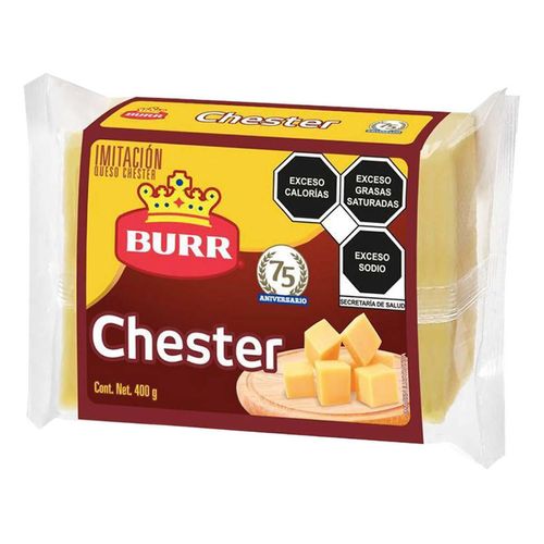Queso Burr Imitación Chester 400 gr
