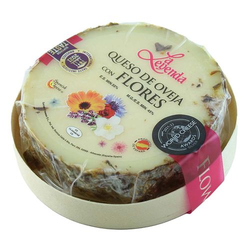 Queso de Oveja La Leyenda con Flores 190g