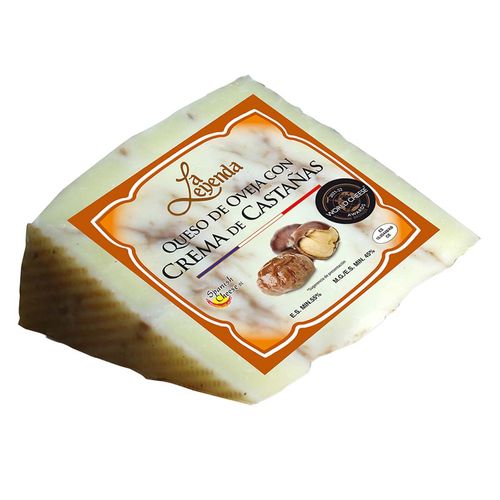 Queso de Oveja La Leyenda con Crema de Castañas 150g