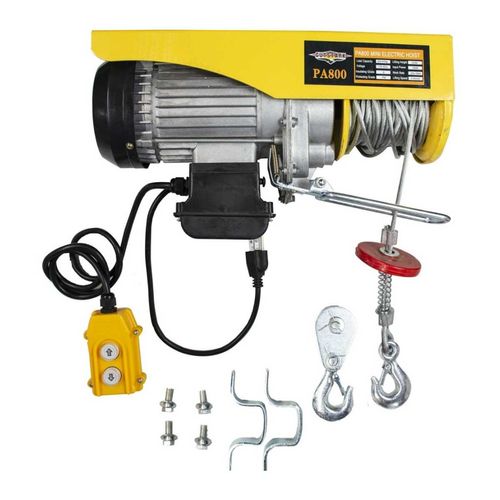 Polipasto Gutstark Home 400 a 800 kg Eléctrico Garrucha Tecle 20 Metros