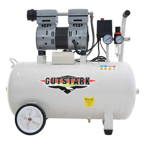 Compresor Aire Eléctrico Gutstark Home Portátil 50 L 127V 1Hp 2 Pistones