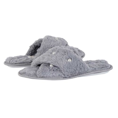 Pantufla Jordache 1015 Afelpada Gris