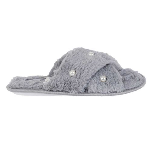 Pantufla Jordache 1015 Afelpada Gris