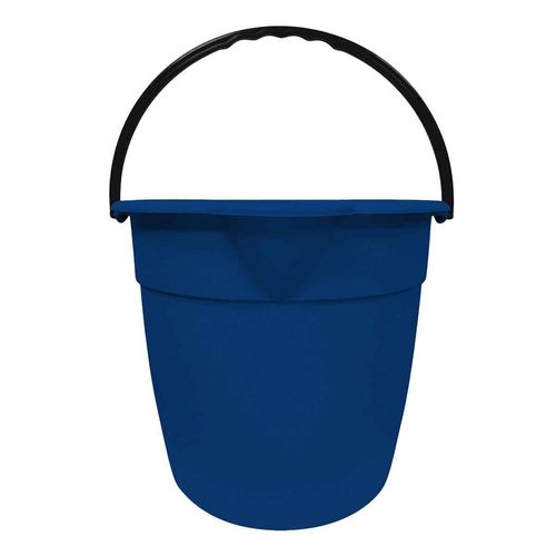 Cubeta azul/negro Plastic Trends