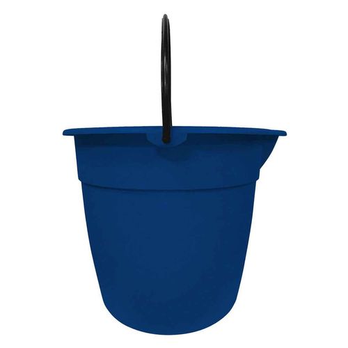 Cubeta azul/negro Plastic Trends