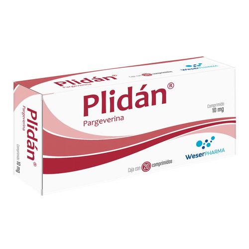 Comprimidos Plidan 10mg Caja con 20 Comprimidos