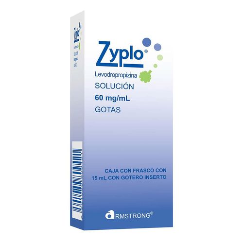 Solución en Gotas Zyplo de 60mg con Frasco Gotero de 15ml