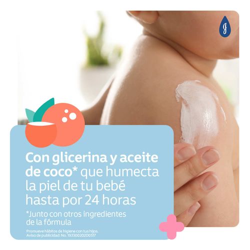 Crema Corporal para Bebé Jhonson´s Original 200ml