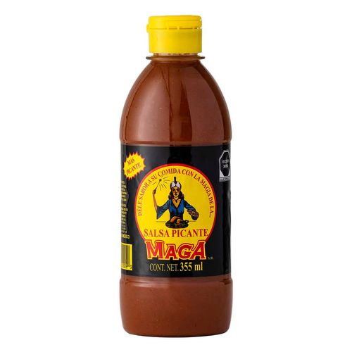 Salsa Botanera Maga Picante Etiqueta Negra 355 ml