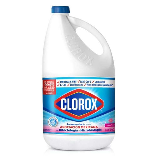 Cloro Blanqueador Desinfectante Clorox Magia Floral 3.8L