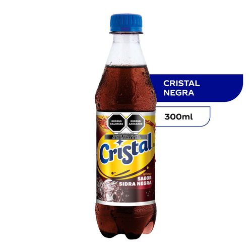 Refresco Cristal Sidra Negra de 300ml