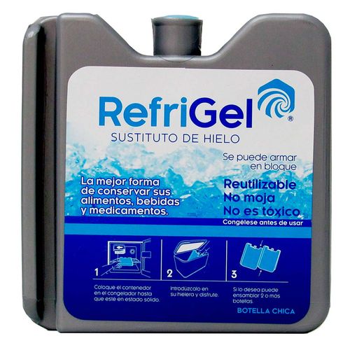 Sustituto de Hielo en Botella Chica Refrigel
