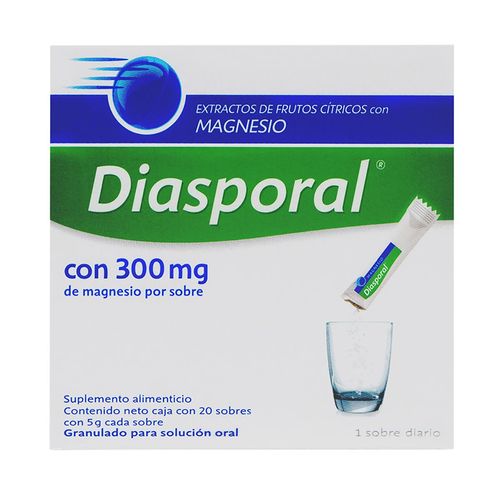 Granulado para Solución Oral Diasporal 300mg Caja con 20 Sobres de 5g