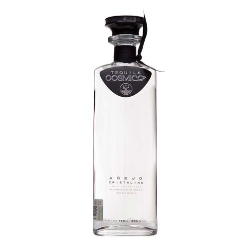 Tequila Cósmico Añejo Cristalino 750 ml