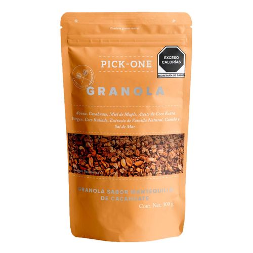 Granola Pick-One Cacahuate 300g