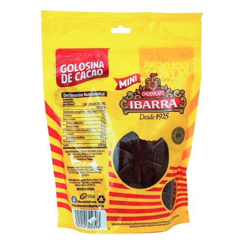 Chocolate De Mesa Ibarra Minitablillas 297g