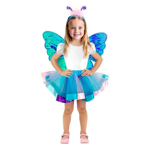 Disfraz infantil Source Primavera Set de Tutú de Mariposa Tornasol