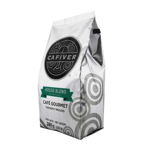 Café Tostado Cafiver House Blend Descafeinado Molido 380g