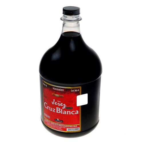 Vino Generoso Mexicano Tradicional Cruz Blanca 4L.