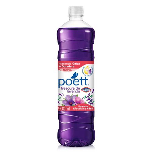 Limpiador Multiusos Aromatizante Poett Frescura de Lavanda 900ml