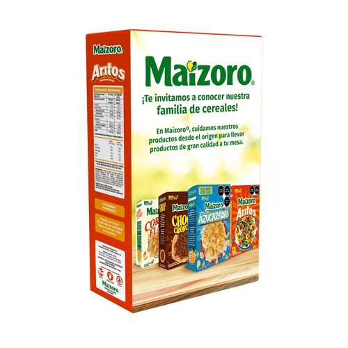 Cereal Maizoro Aritos de Fruta 430g