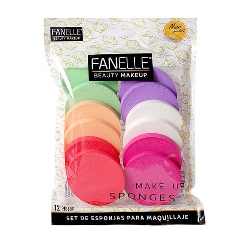 Set de Esponjas para Maquillaje Fanelle 12 Esponjas