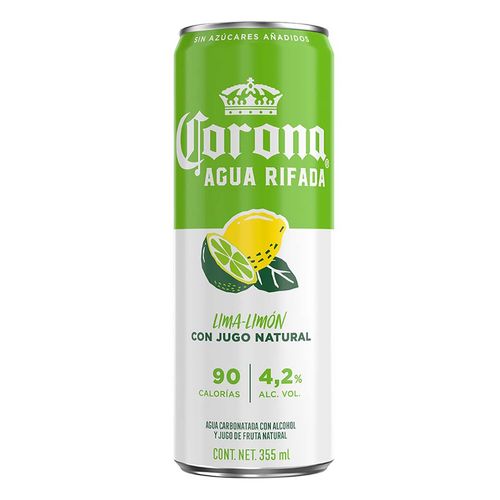 Corona Agua Rifada Lima-Limón 355ml