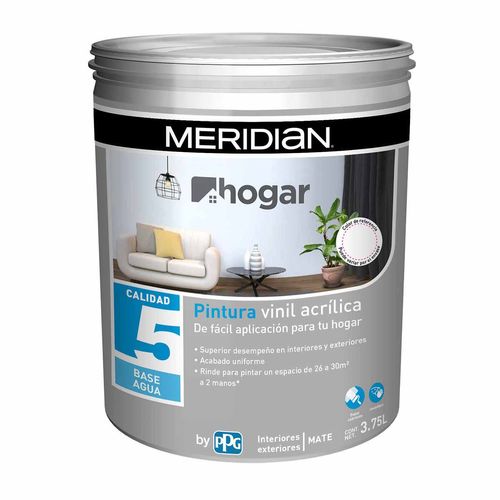 Pintura Hogar Base Meridian Media 3.75L