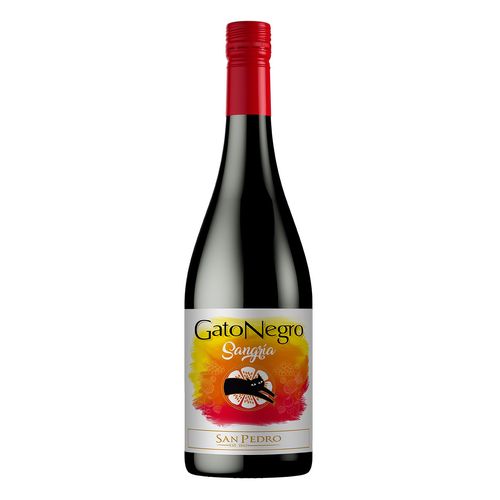 Vino Tinto Chileno Gato Negro Cabernet Sangría 750ml