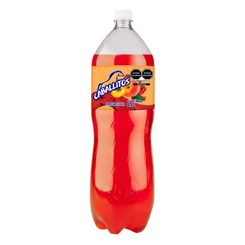 Refresco Caballitos Durazno de 2.5L