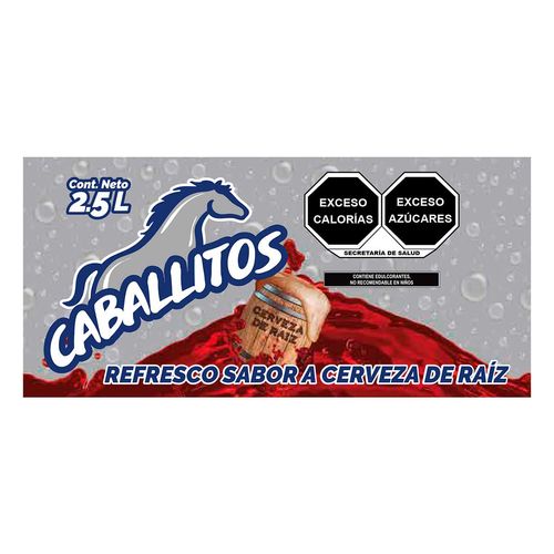 Refresco Caballitos Raiz 2.5L