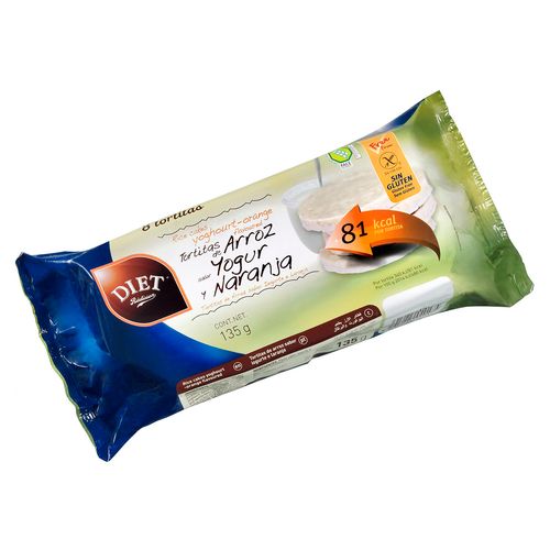Tortita de Arroz Diet Radisson Yogurt 135g